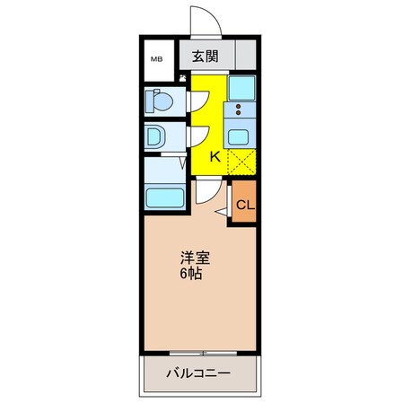 プレサンス塚本アクミリオンの物件間取画像